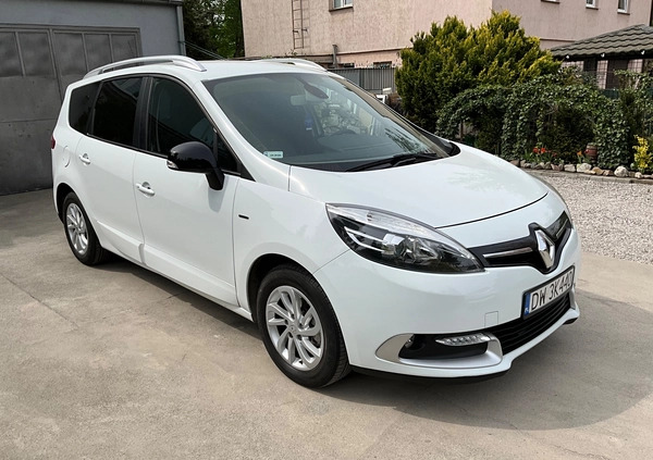 Renault Grand Scenic cena 49999 przebieg: 116300, rok produkcji 2015 z Wrocław małe 781